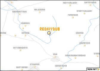 map of Redkiy Dub