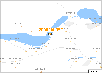 map of Redkodub\