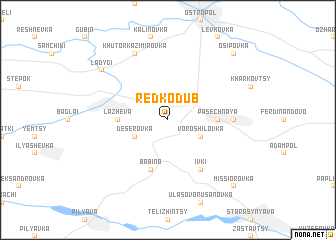 map of Redkodub