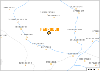 map of Redkodub