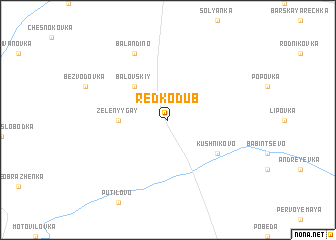 map of Redkodub