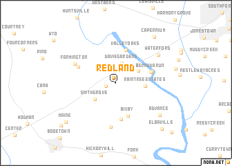 map of Redland