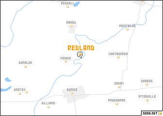 map of Redland