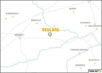 map of Redland