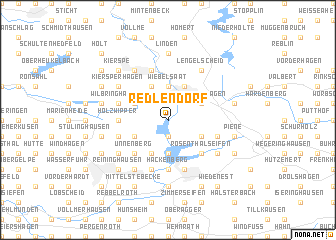 map of Redlendorf