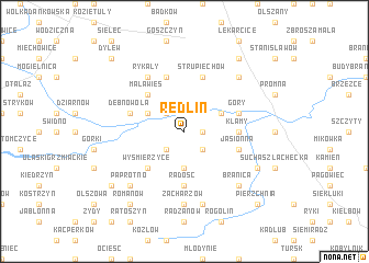 map of Redlin