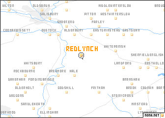 map of Redlynch