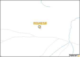 map of Red Mesa