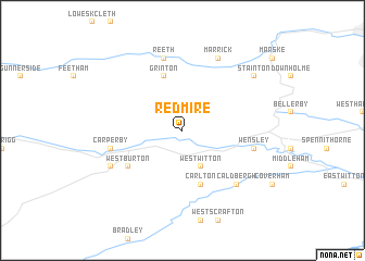 map of Redmire