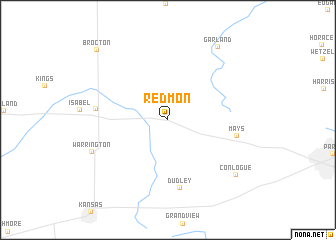 map of Redmon