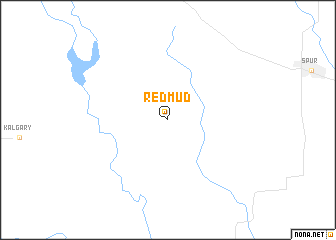 map of Red Mud