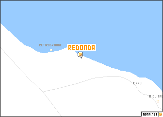 map of Redonda