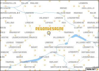 map of Redondesagne