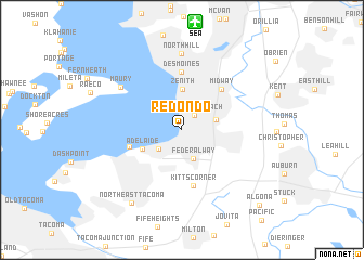 map of Redondo