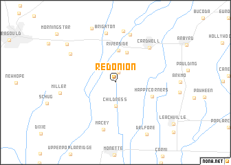 map of Red Onion