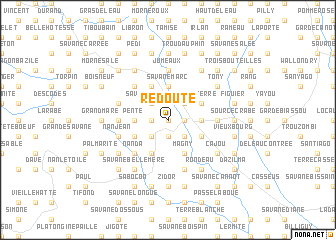 map of Redoute