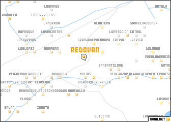 map of Redován