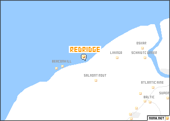 map of Redridge