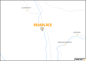 map of Reds Place