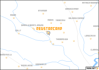 map of Red Star Camp