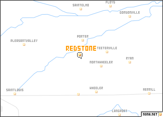 map of Redstone