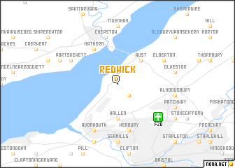 map of Redwick