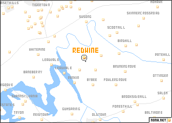 map of Redwine