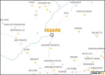 map of Redwine