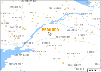 map of Redwood