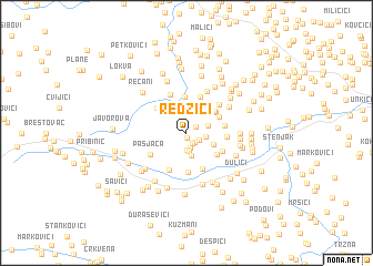 map of Redžići