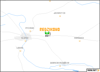 map of Redzikowo