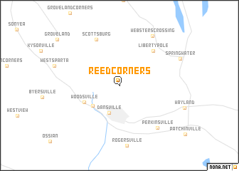 map of Reed Corners