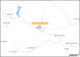 map of Reedsburg