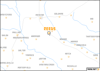 map of Reeds