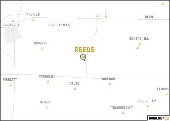 map of Reeds