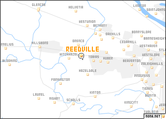 map of Reedville