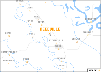 map of Reedville