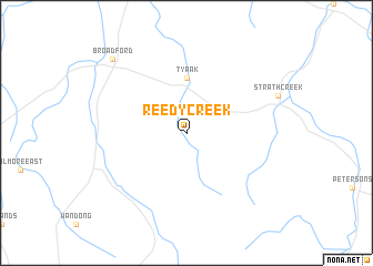 map of Reedy Creek