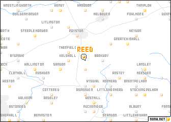 map of Reed