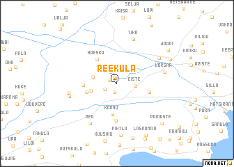 map of Reeküla