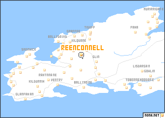 map of Reenconnell