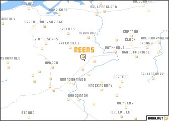 map of Reens