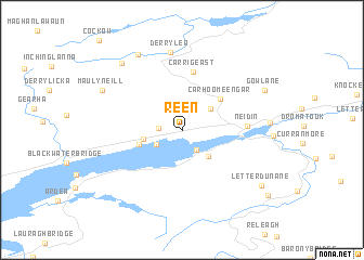 map of Reen