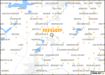 map of Reesdorf