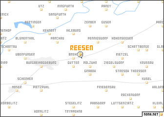 map of Reesen