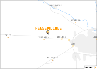 map of Reese Village