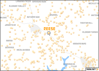 map of Reese