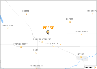 map of Reese