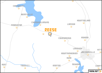 map of Reese