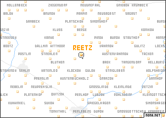 map of Reetz